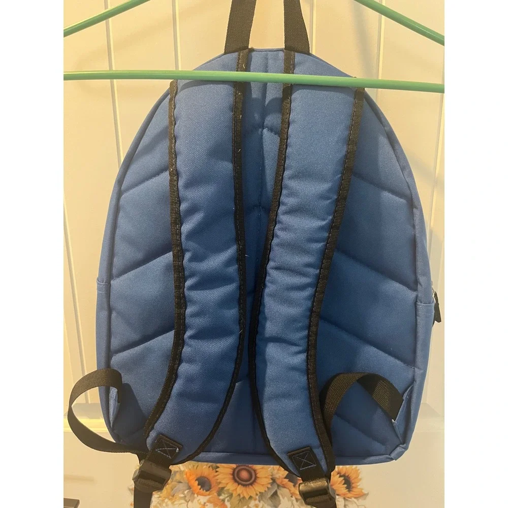 Disney Pixar Monsters University MU Blue Patch Backpack Oozma Kappa OK Bag